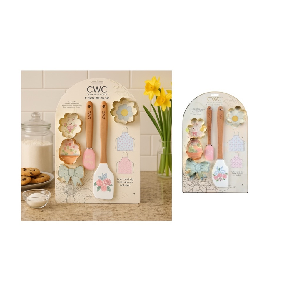 CWC Cook With Color 8 Piece Baking Set